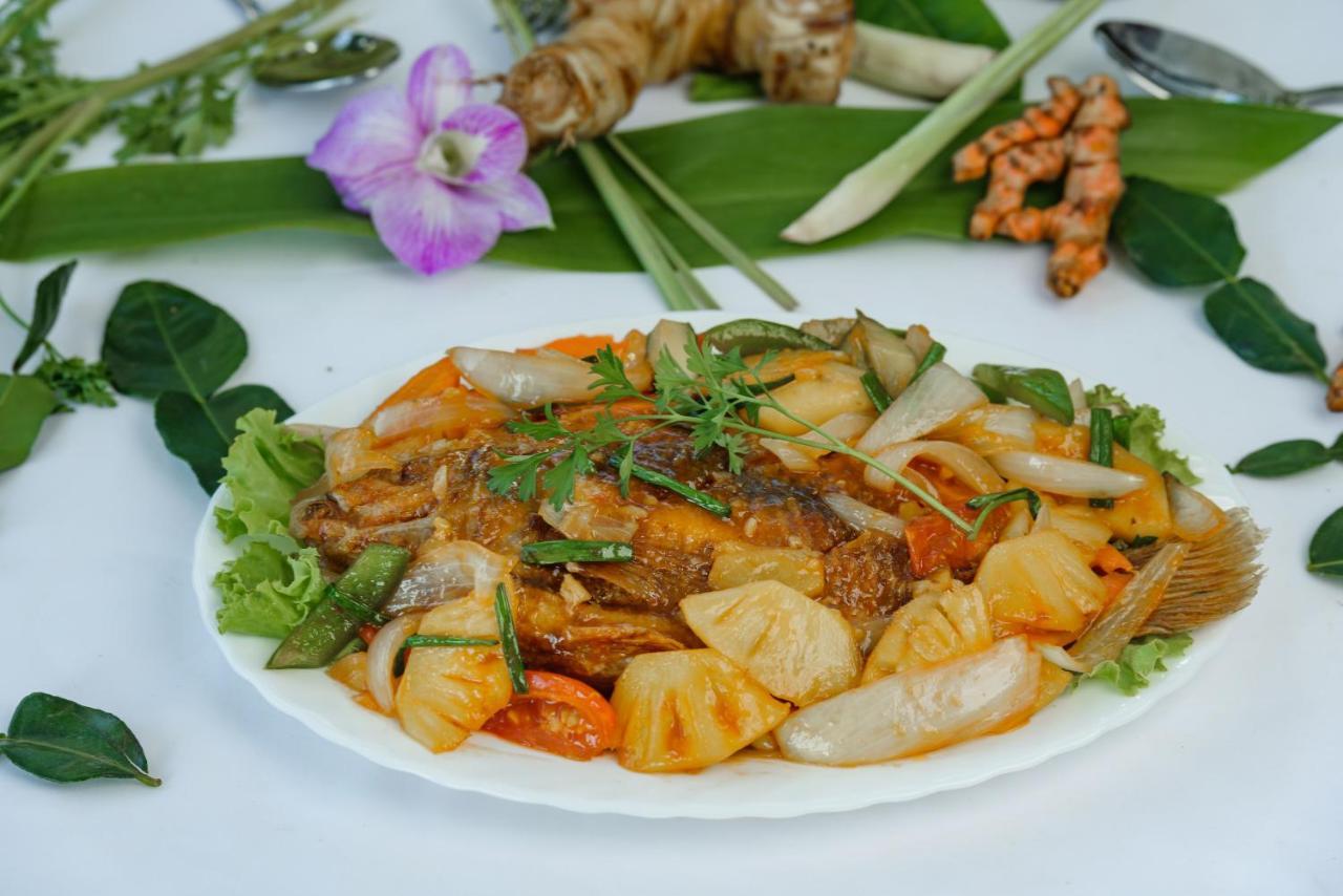Phka Kravan Boutique Kampot Exteriör bild